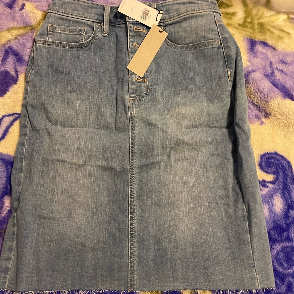 Banana Republic Light Blue Denim Skirt